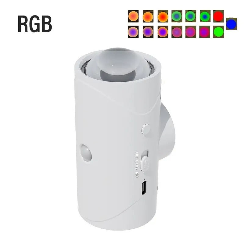 RGB LED Wall Light with Motion Sensor