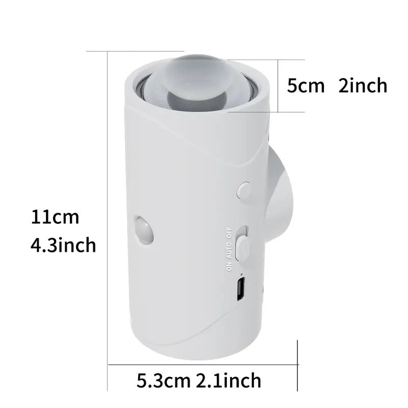RGB LED Wall Light with Motion Sensor