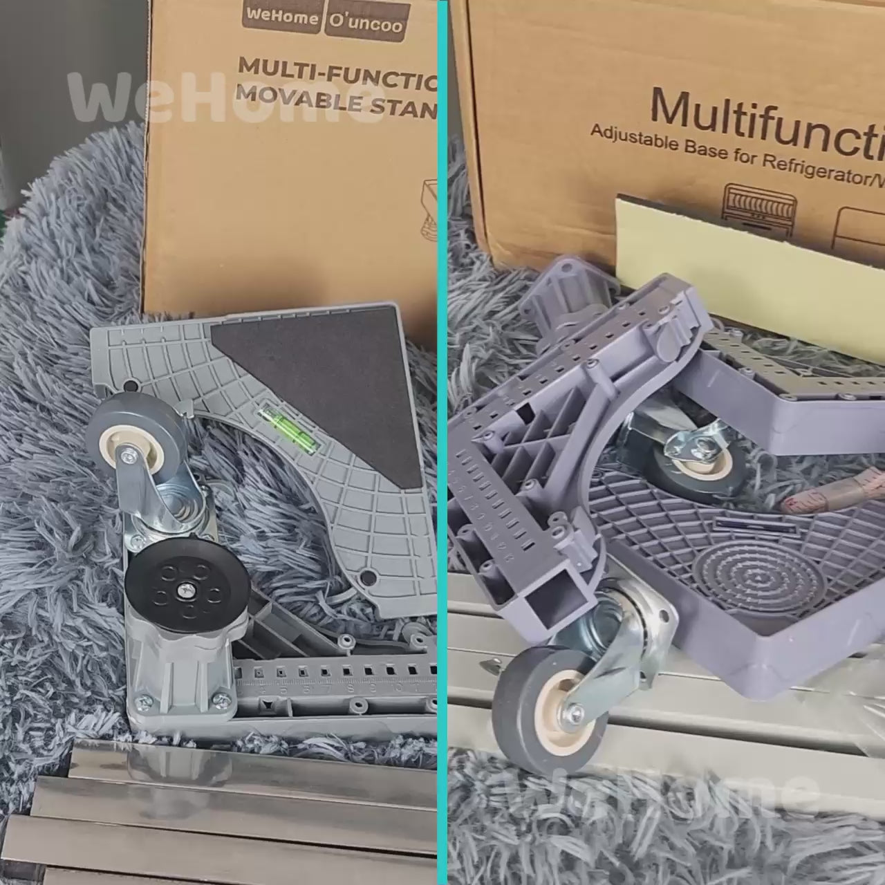 Washing Machine Stand Ref Stand with Wheels